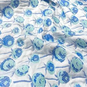 Brocade Floral Fabric